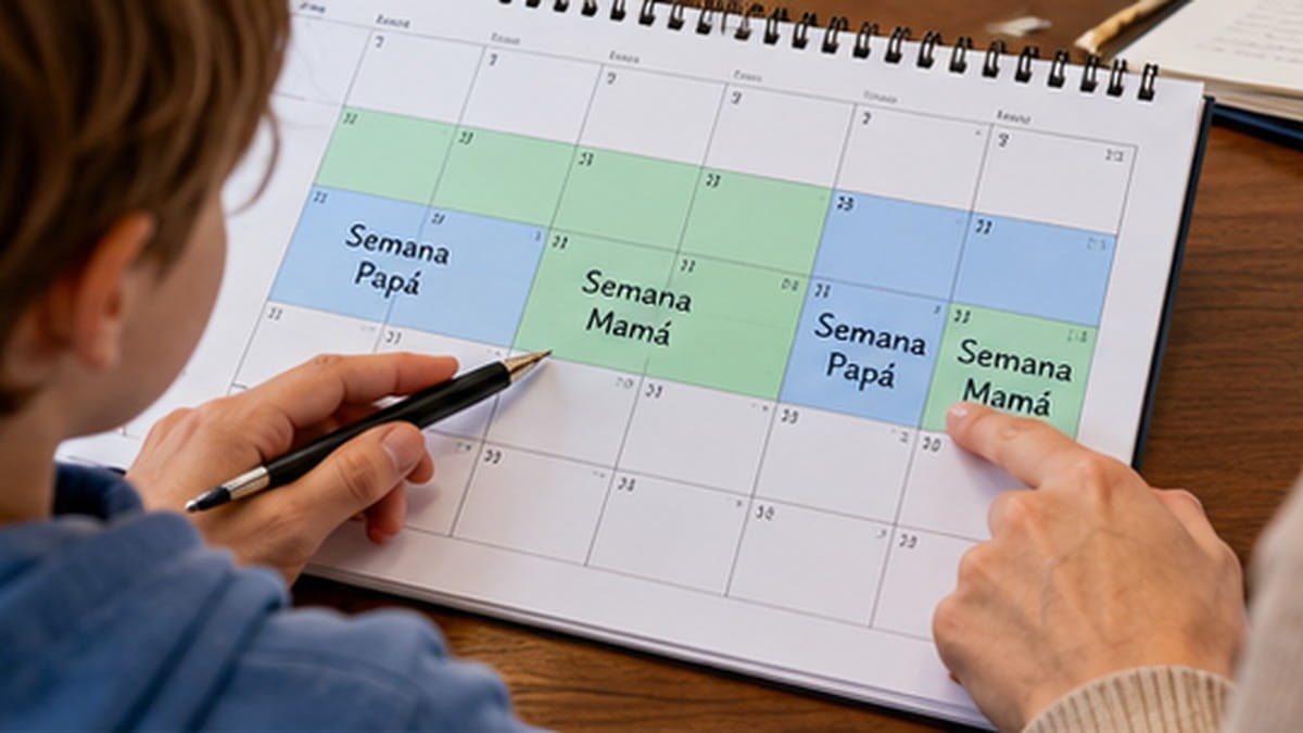 Abogado en Sevilla: cómo negociar una custodia compartida pensando en los hijos Abogado en Sevilla 02 calendario custodia compartida - Abogado en Sevilla: cómo negociar una custodia compartida pensando en los hijos Abogado en Sevilla